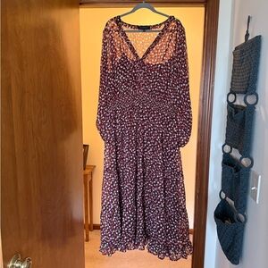 Elegant Polka Dot Dress